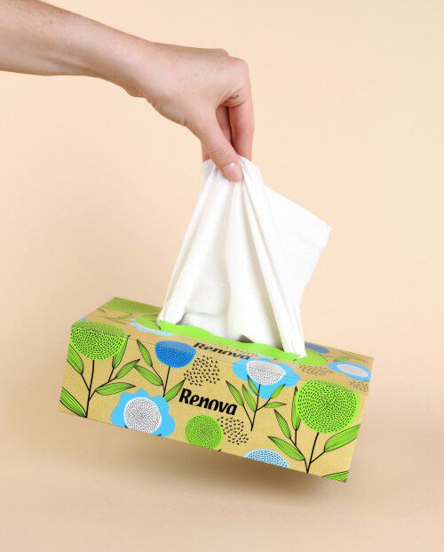 Facial Tissues Recycled 24x70