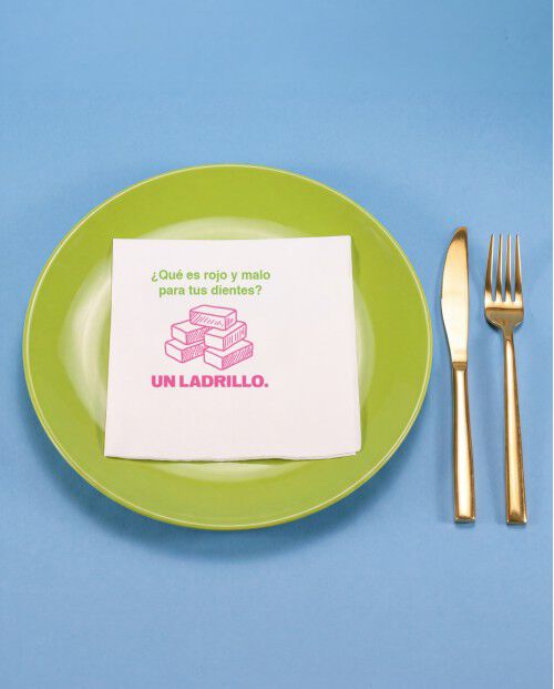 Servilletas Renova Chistes de Pap&aacute;