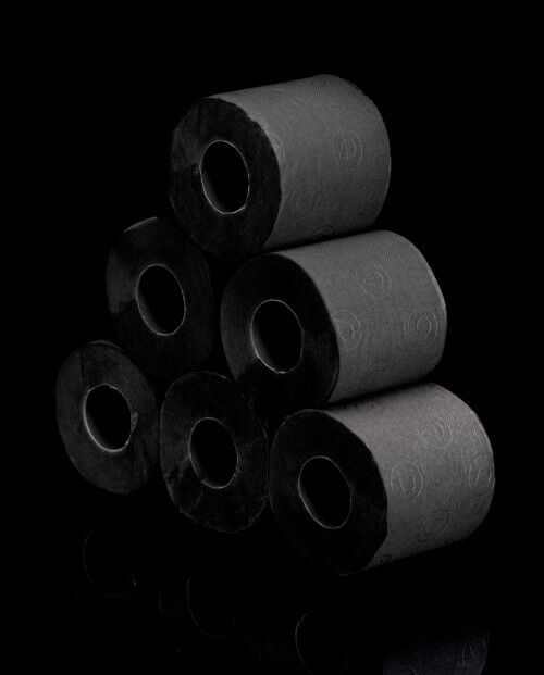 Black Toilet Paper