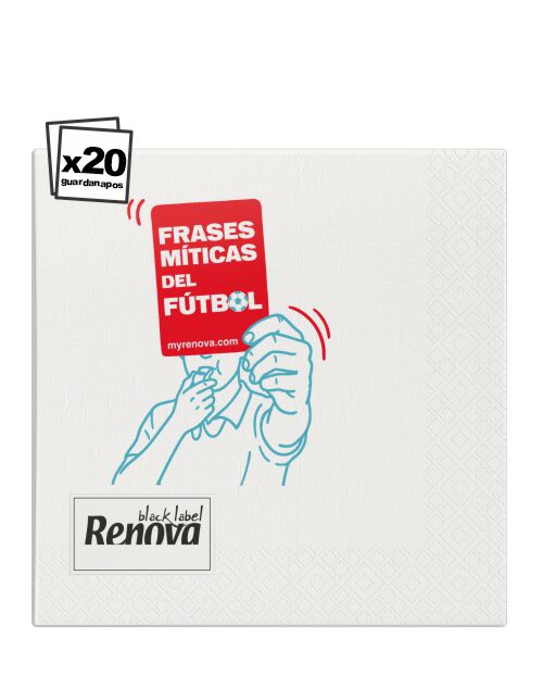 Renova Spanish Football MEMES Paper Napkins