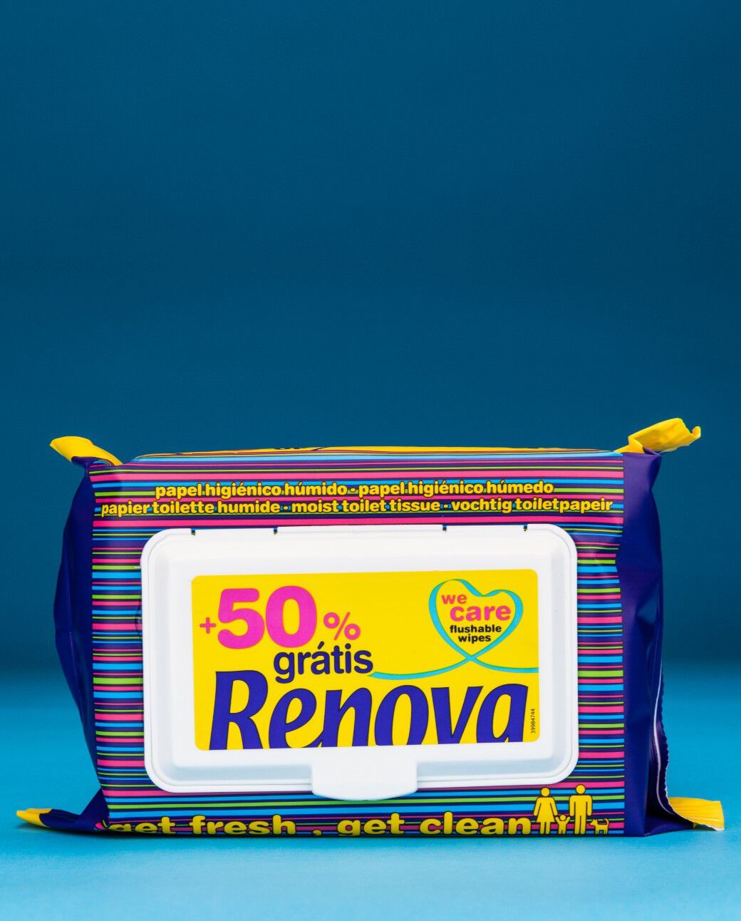 Papel higi&eacute;nico humedecido recarga (+50% gr&aacute;tis)