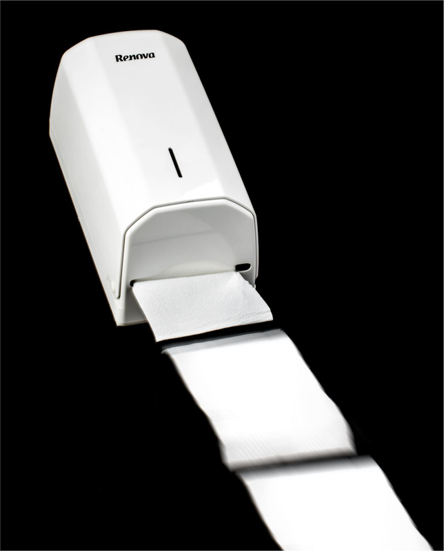 White Folded Toilet Paper Dispenser White Folded Toilet Paper Dispenser