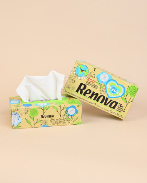 Facial Tissues Recycled 24x70