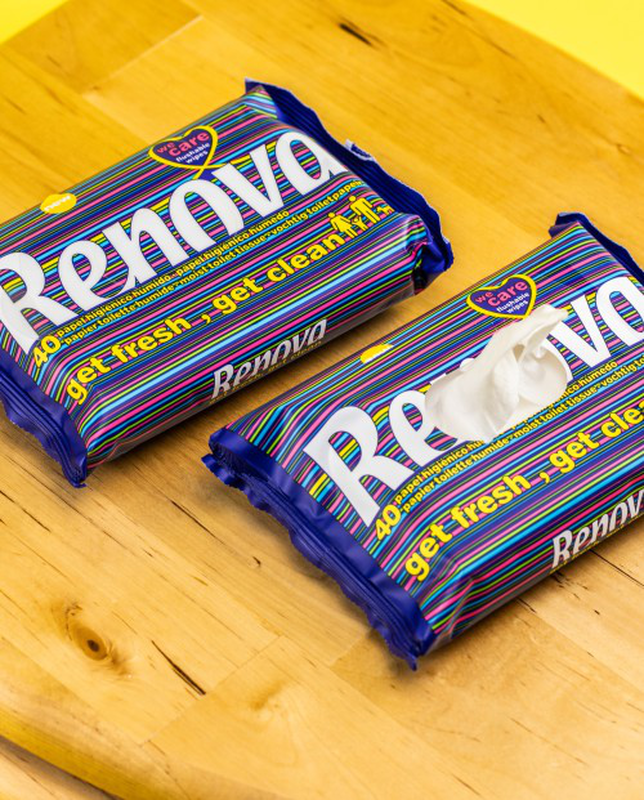 Papel higiénico humedecido Recambio 40 un x12 Papel higiénico humedecido Recambio 40 un x12