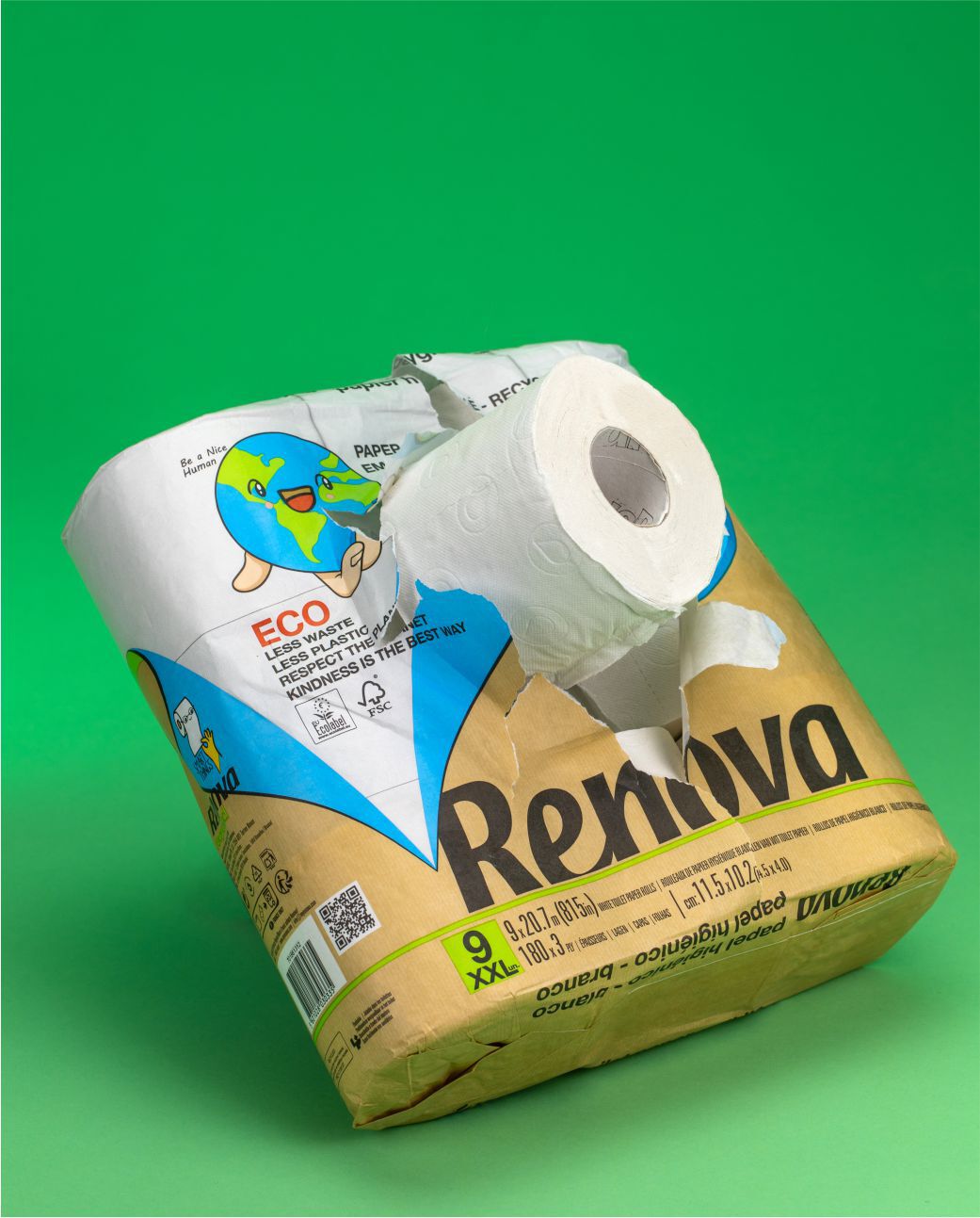 Papier toilette Recycled 63R