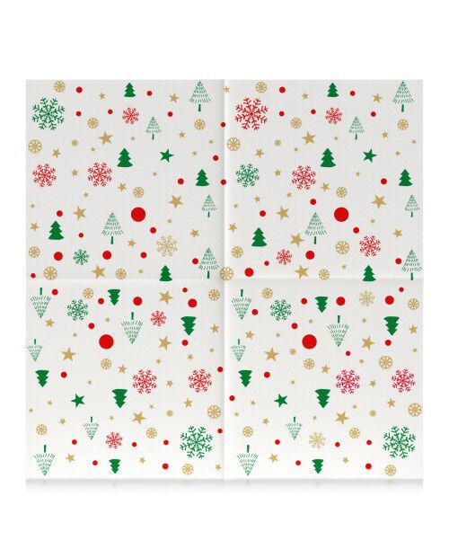 Serviettes Gold Maxi Esprit de Joie