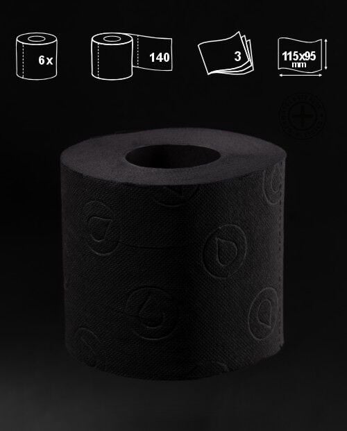 Black Toilet Paper