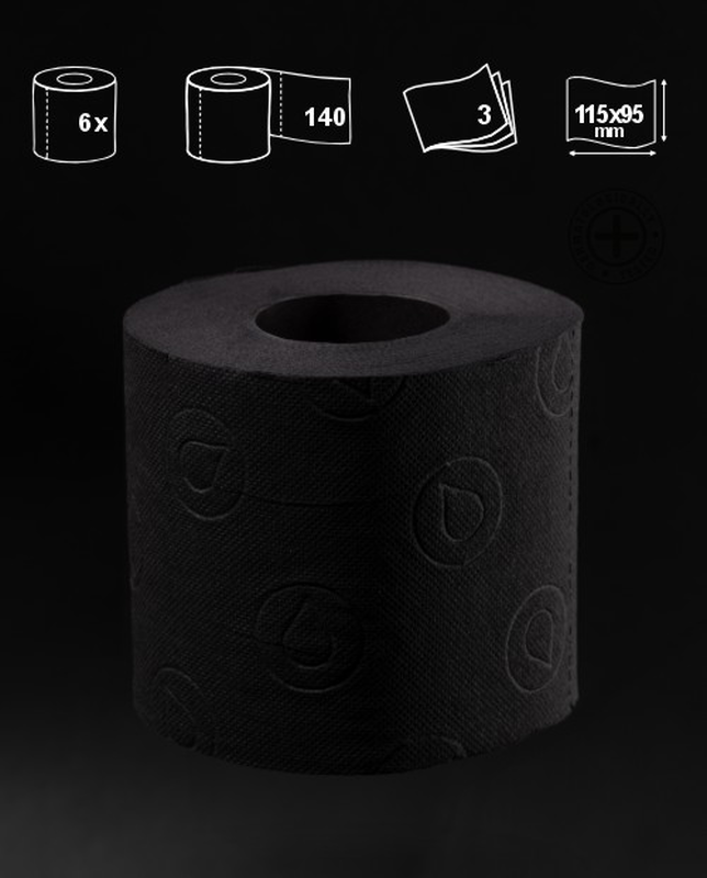 Black Toilet Paper Black Toilet Paper