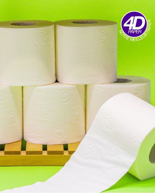 Papel Higi&eacute;nico Toucher Magique Ultra Propre 6R
