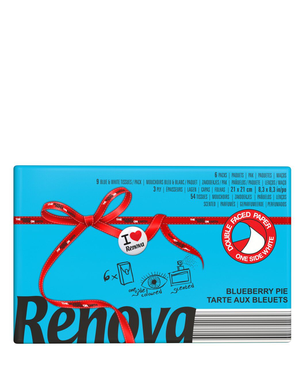 Pa&ntilde;uelos Azules Aroma Ar&aacute;ndanos