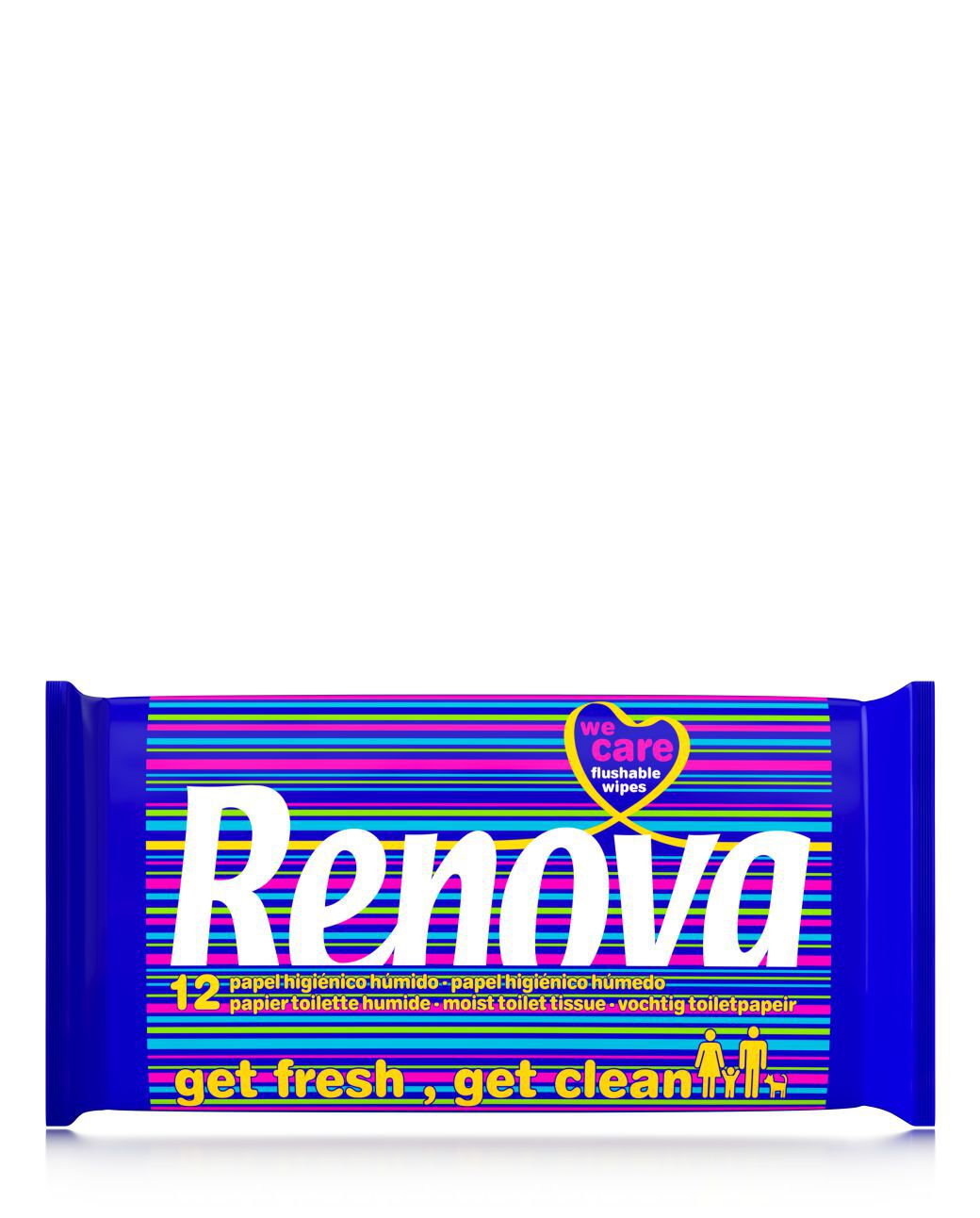 Moist Toilet Paper Travel 12 un