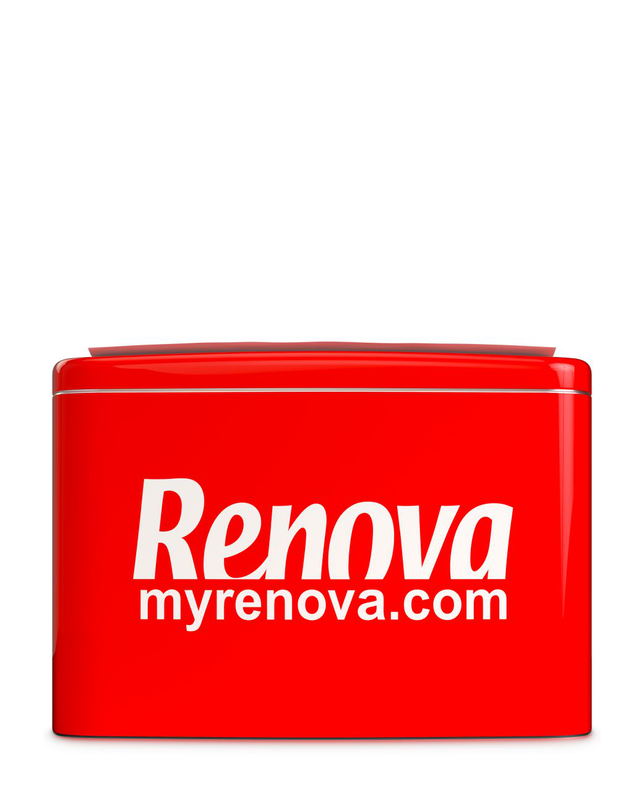 Soporte rojo Servilletas Soporte rojo Servilletas