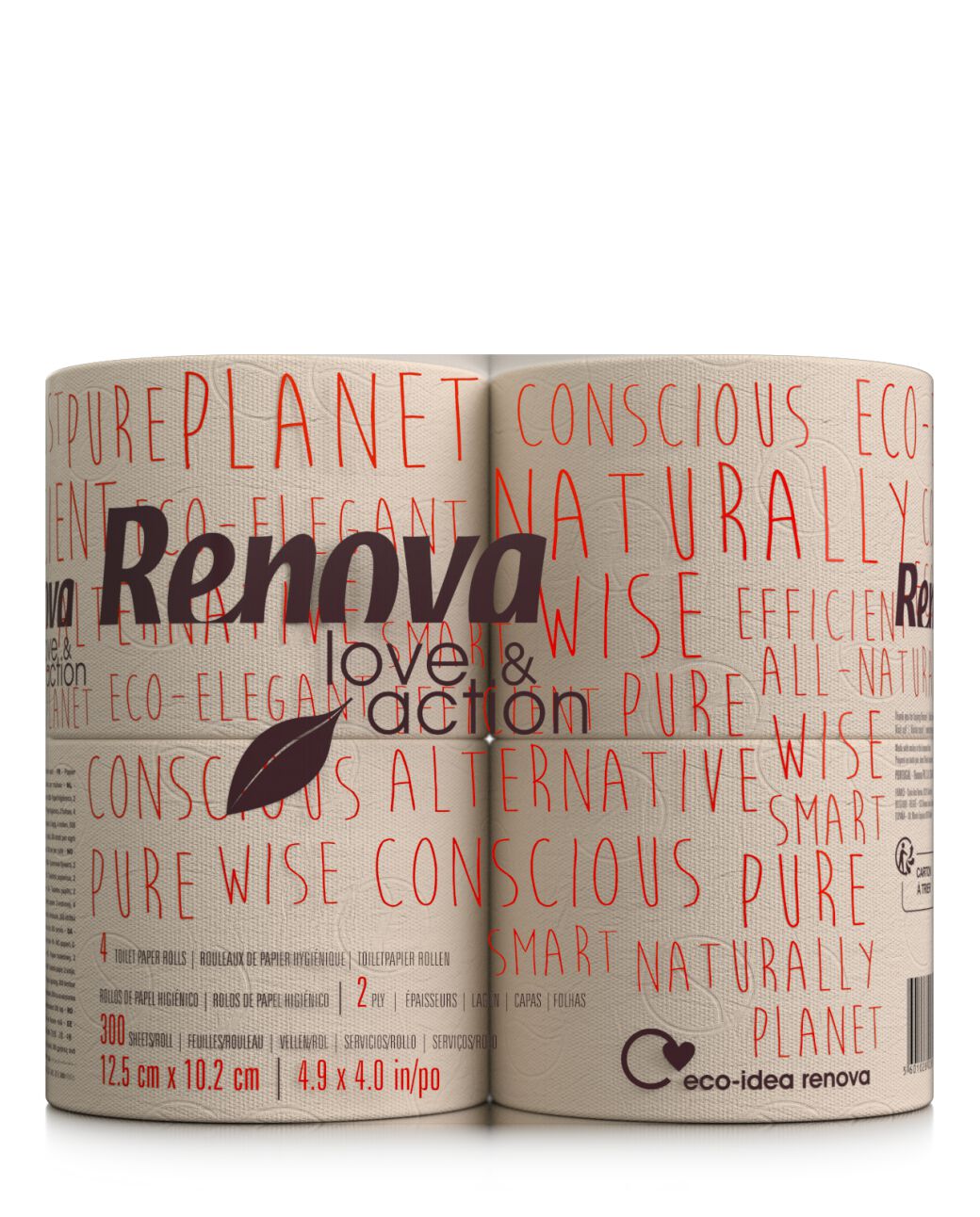 Papel Higi&eacute;nico Love & Action Compacto