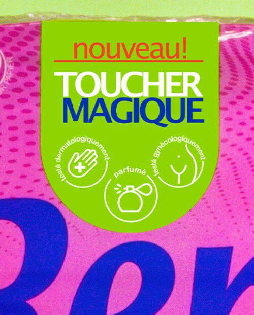 Papier Toilette Toucher Magique Ultra Confort 60R