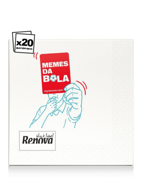 Serviettes Renova MEMES du Football