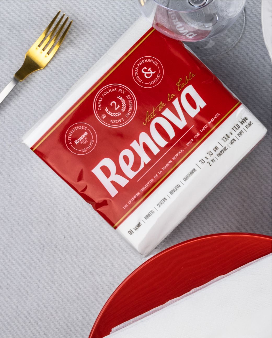 Art de La Table 2-Ply Napkins x6