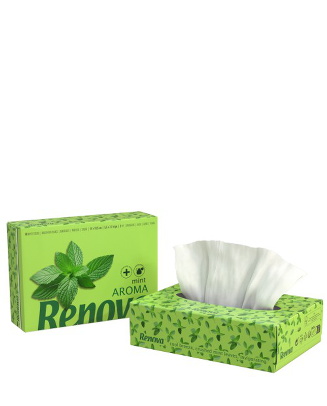Mouchoirs en Boîte Renova Menthol Mouchoirs en Boîte Renova Menthol
