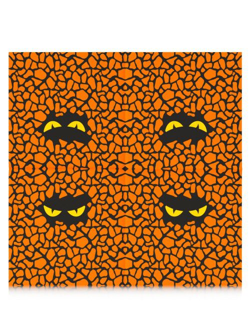 Spooky Eyes Paper Napkins