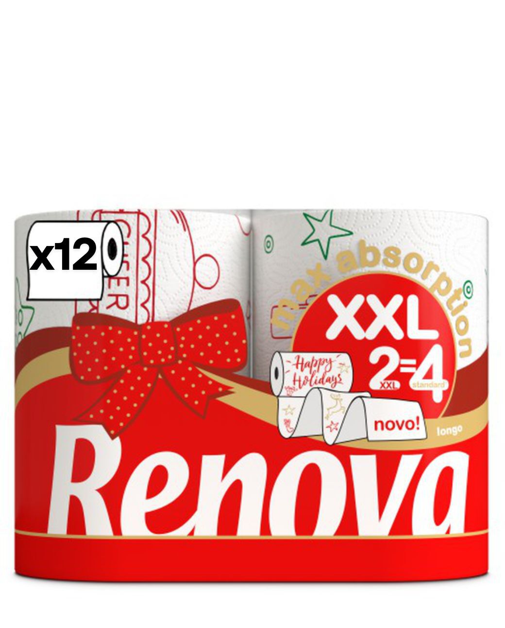 Essuie-tout Max Absorption XXL No&euml;l 12R