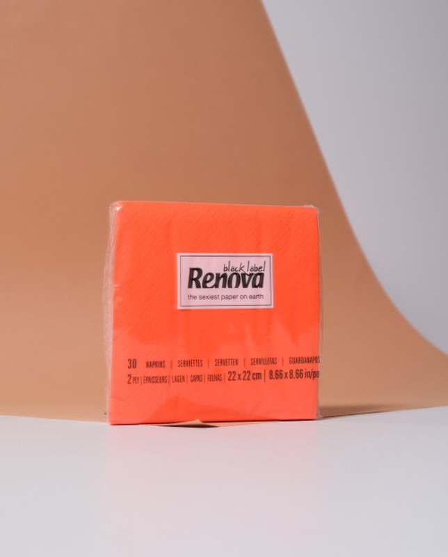Servilletas Cocktail Naranjas x36 Servilletas Cocktail Naranjas x36