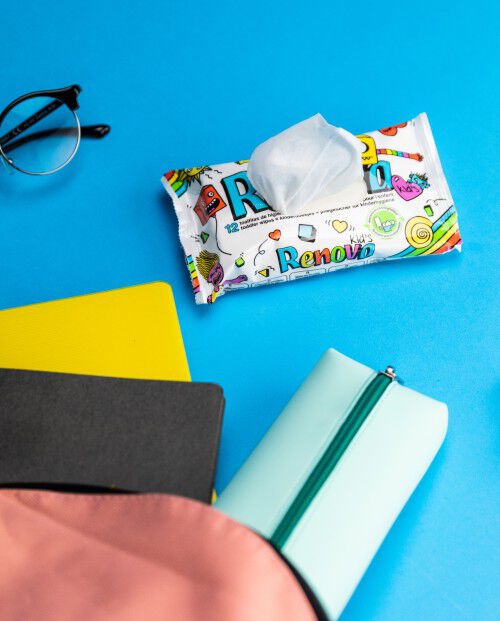 Papel Higi&eacute;nico H&uacute;mido Kids