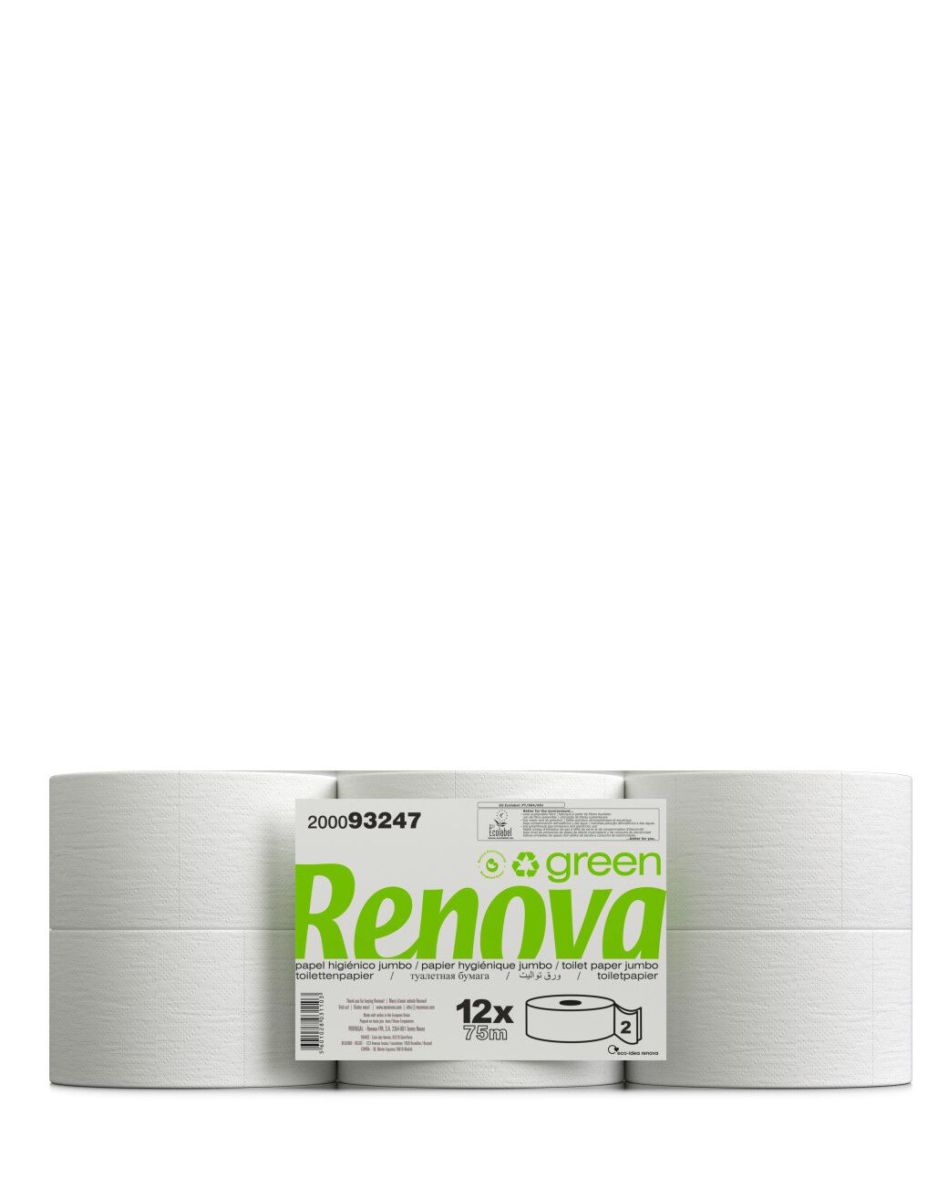 Renovagreen Jumbo 2P 12x75m