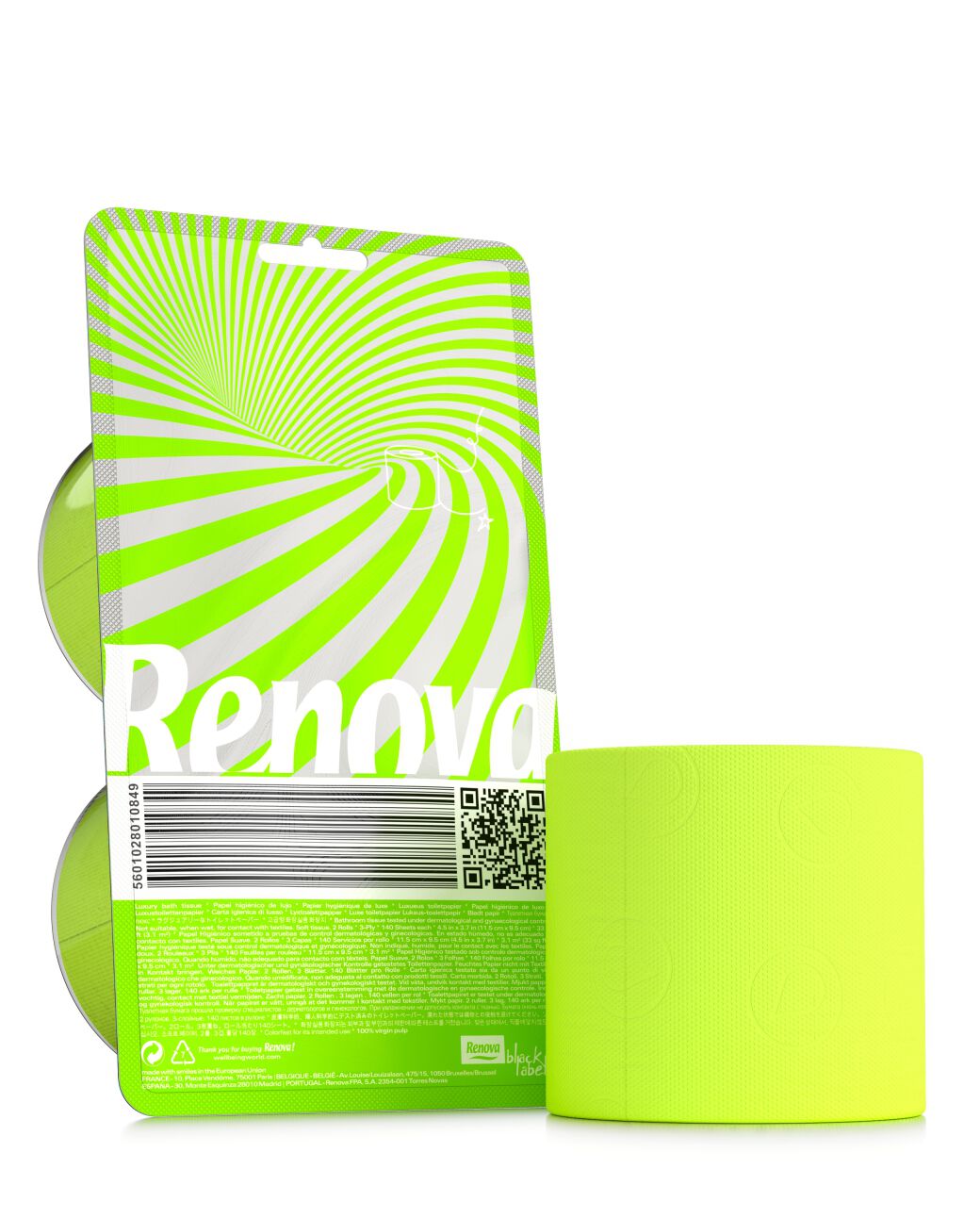 Papier toilette Vert 2R