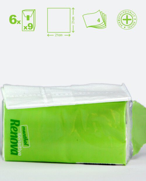 Sensitive Menthol Pocket Tissues