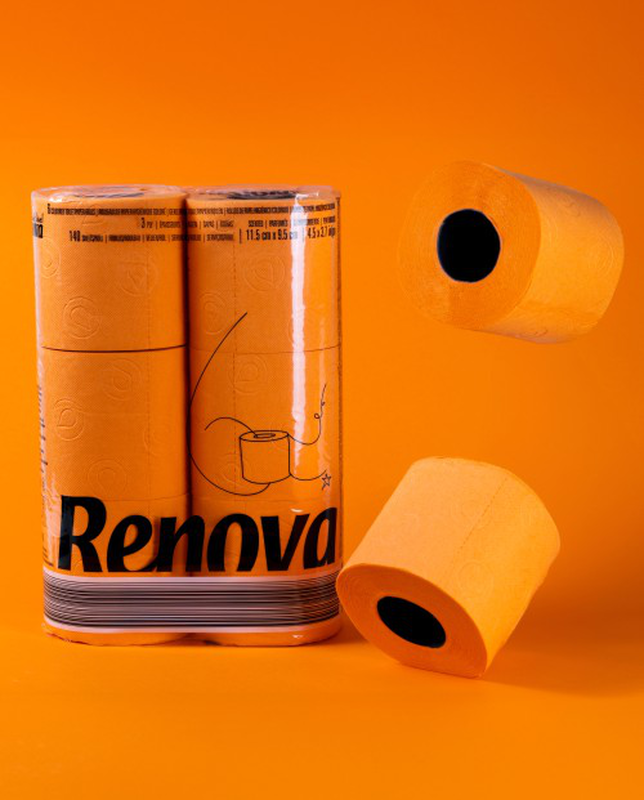 Papel Higiénico Laranja Papel Higiénico Laranja