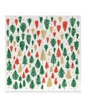Gold Christmas Trees Paper Napkins Gold Christmas Trees Paper Napkins