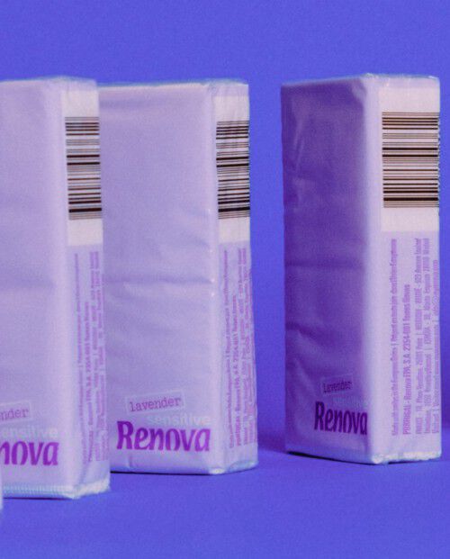 Sensitive Lavender Pocket Tissues