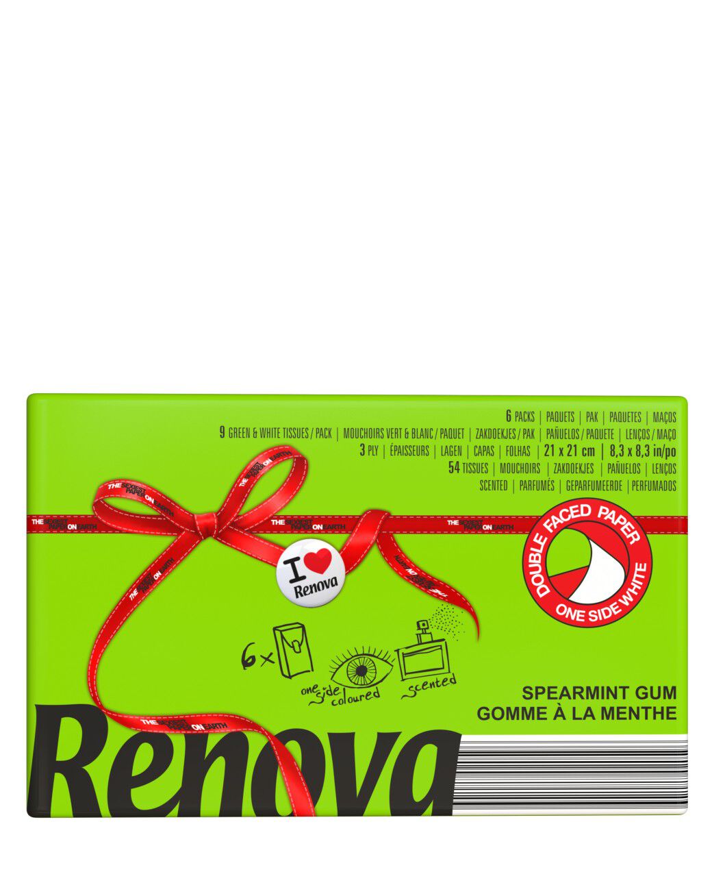 Pa&ntilde;uelos Verdes Aroma Menta