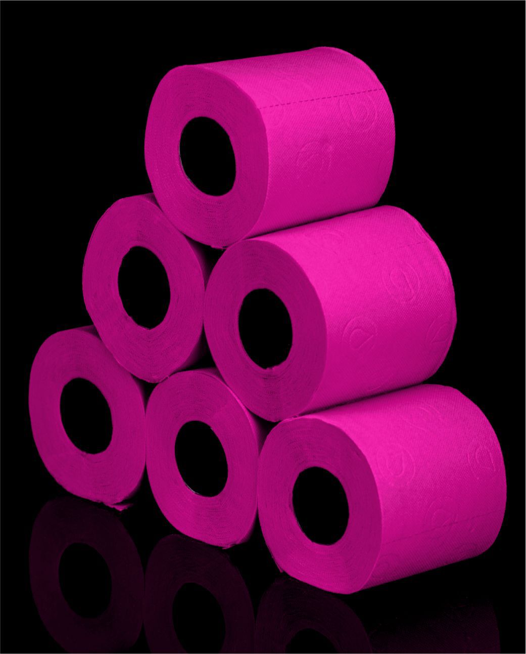 Fucsia Toilet Paper 6x24