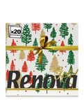Gold Christmas Trees Paper Napkins Gold Christmas Trees Paper Napkins