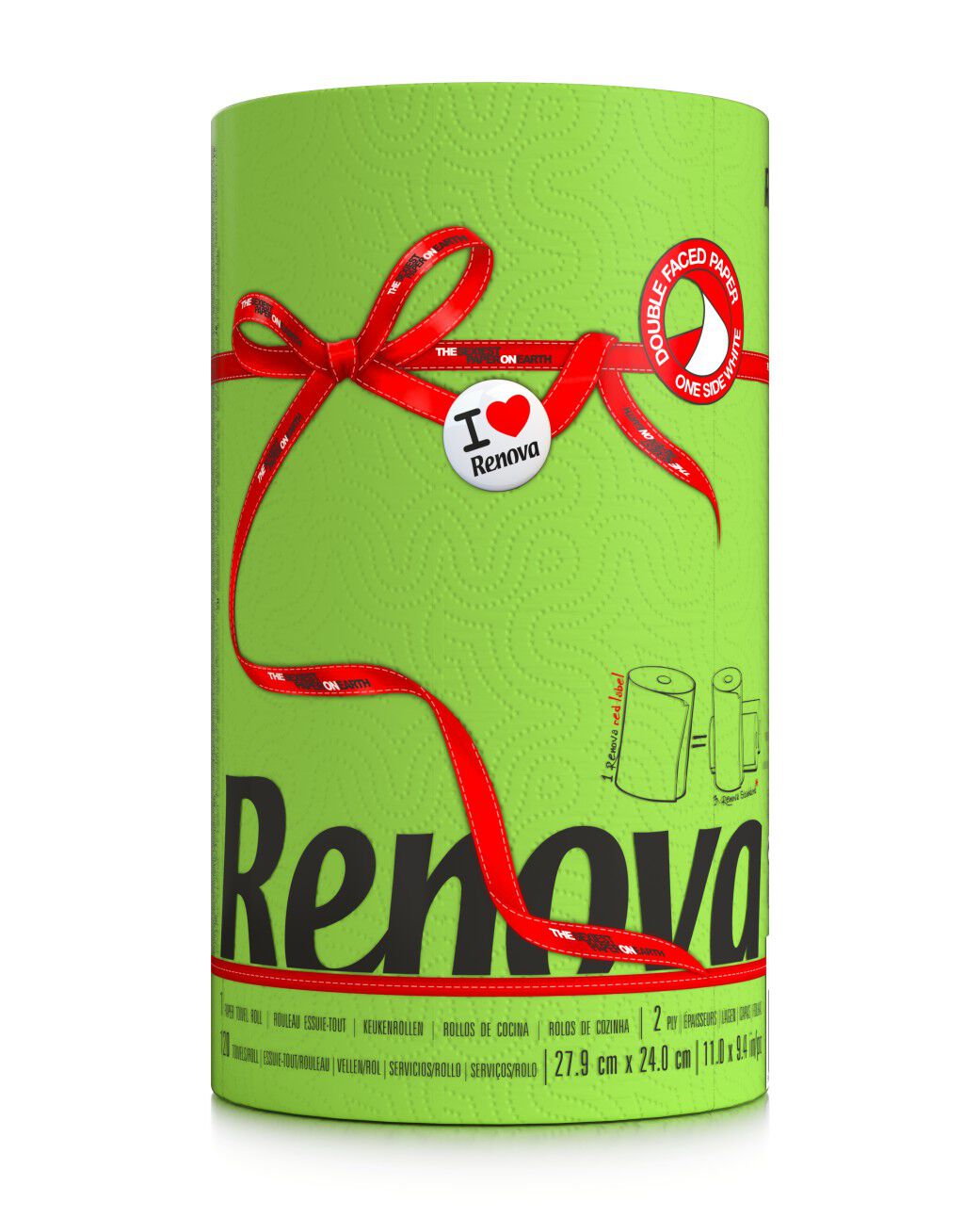 Rolo de Cozinha Verde