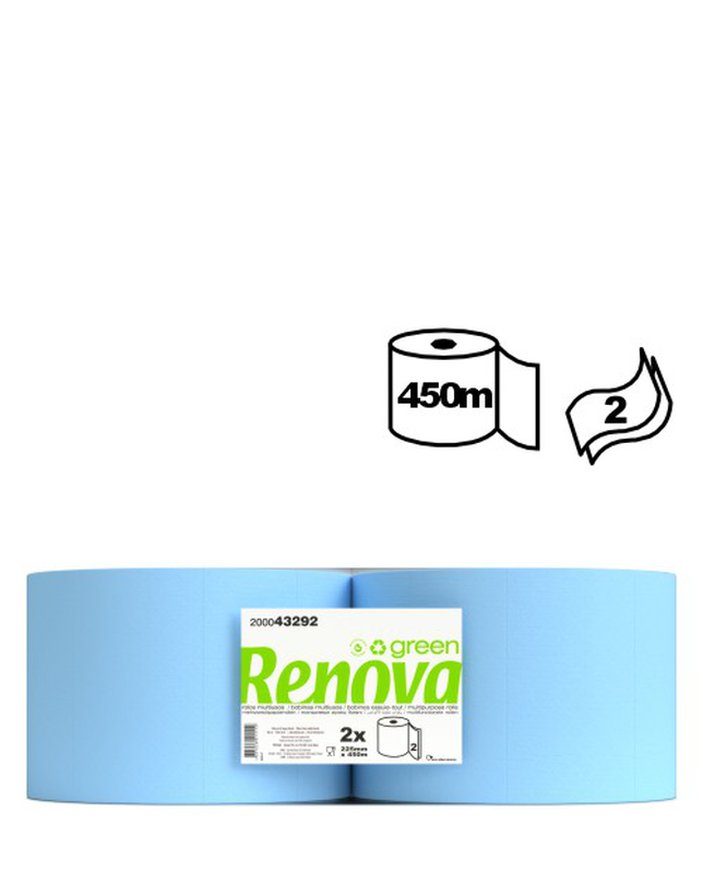 Blue Multipurpose GRN Rolls 2x450 Blue Multipurpose GRN Rolls 2x450