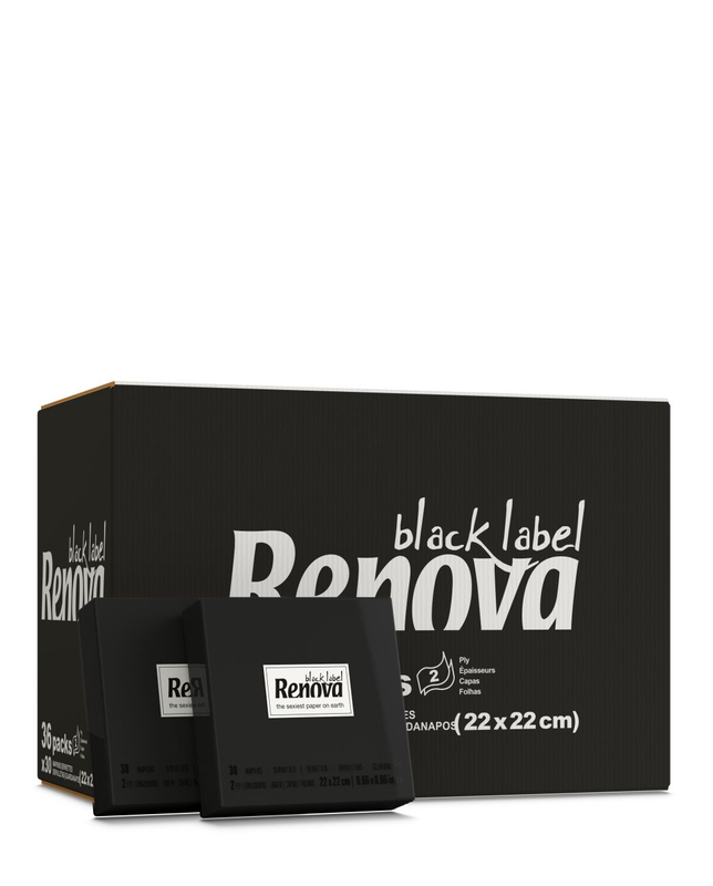 Servilletas Cocktail Negras x36 Servilletas Cocktail Negras x36