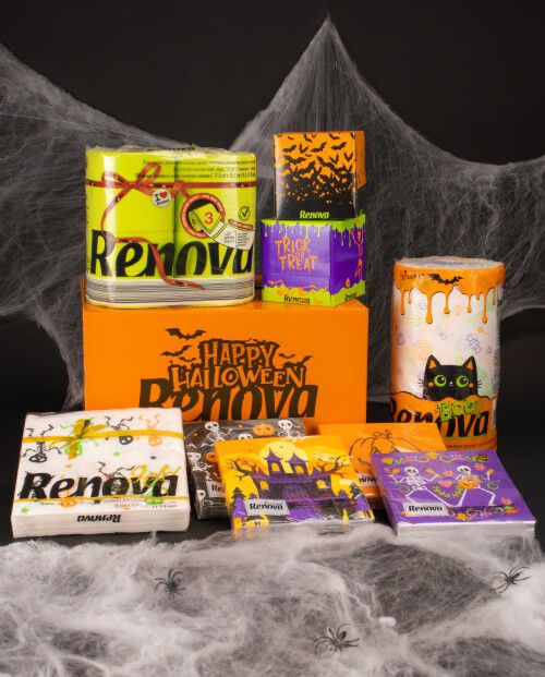 Facial Tissues "Black Cat"