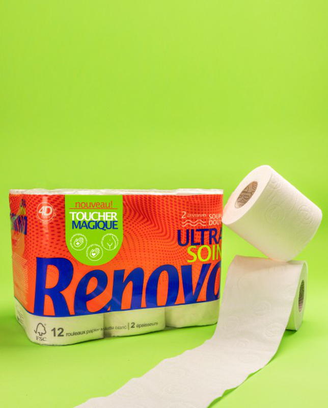 Papier Toilette Toucher Magique Ultra Soin 48R Papier Toilette Toucher Magique Ultra Soin 48R