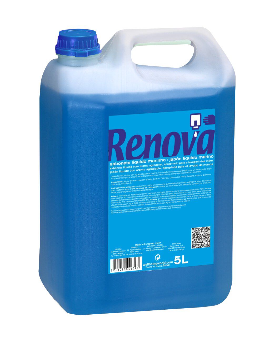 Renova Marine Liquid Soap