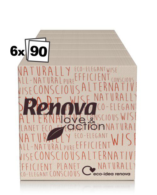 Servilletas de Mesa Eco x6