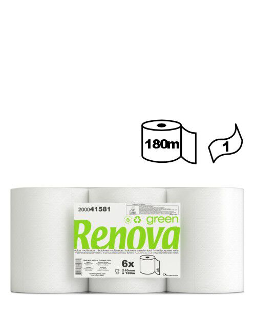 Bob.Mult. Renovagreen 180m 1C 6 rollos