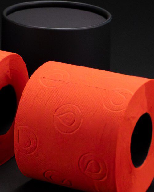 Red Toilet Paper Gift Pack