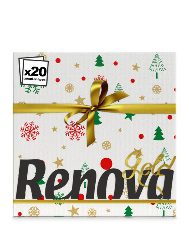 Serviettes Gold Esprit de Noël Serviettes Gold Esprit de Noël