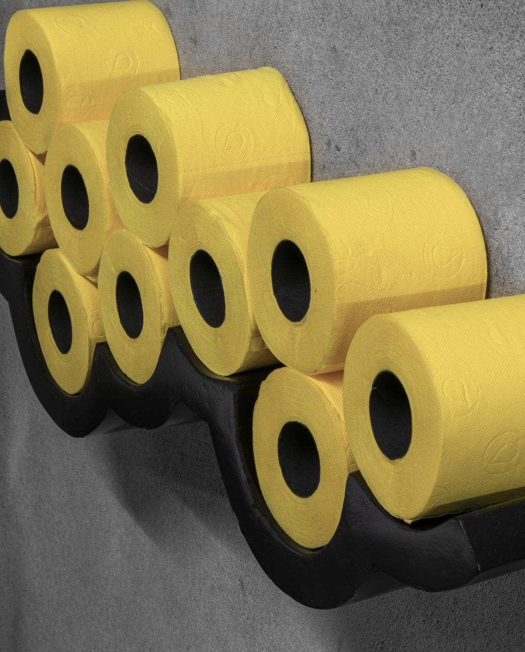 Papel Higi&eacute;nico Amarelo 6x24