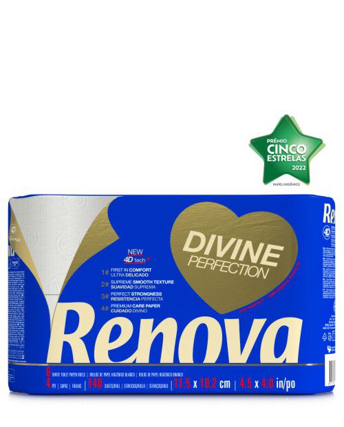 Papel Higi&eacute;nico Divine 6R