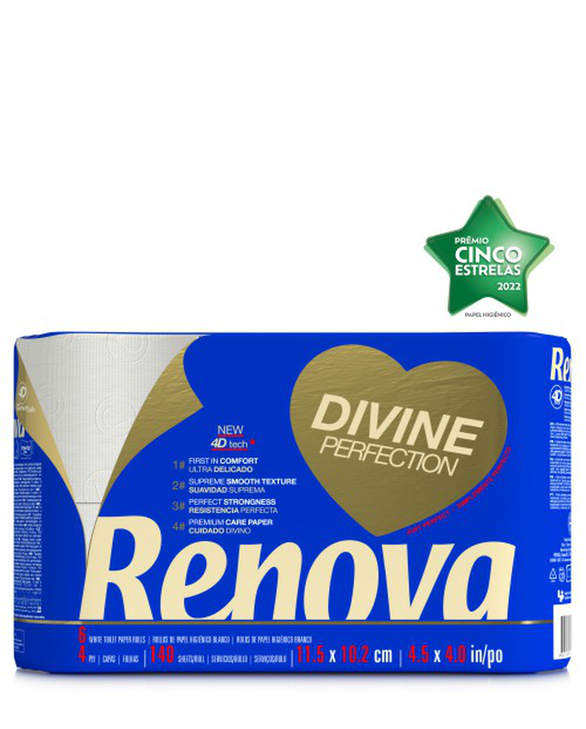 Toilet Paper Divine 6R Toilet Paper Divine 6R