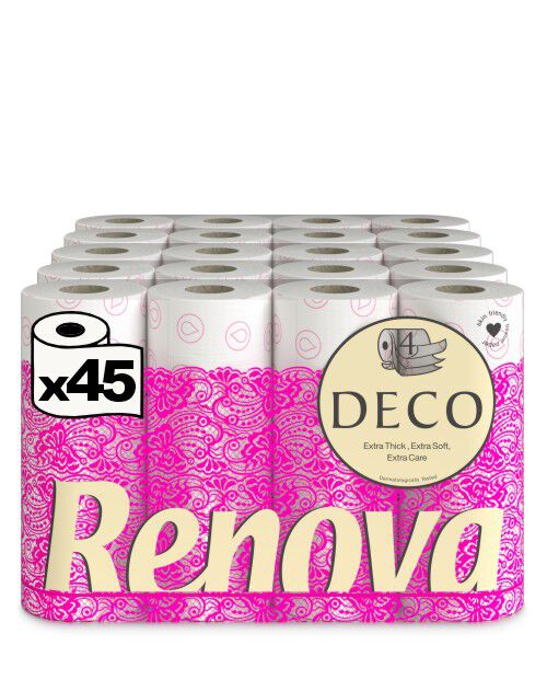 Papel Higi&eacute;nico 4 Capas Decorado 45R