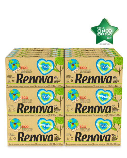 Facial Tissues Recycled 24x70