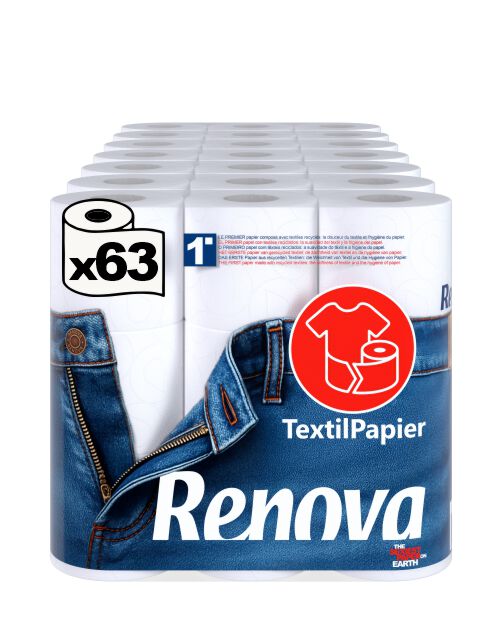 Papier toilette TextilPapier 63R